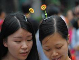 「豆芽花（もやし）」ヘアピンが中国で大流行