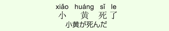 小黄が死んだ 小黄が死んだ