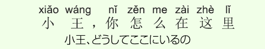 小王、どうしてここにいるの? 小王、どうしてここにいるの?
