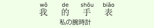 私の腕時計 私の腕時計
