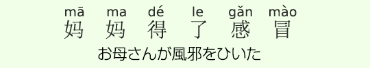 お母さんが風邪をひいた お母さんが風邪をひいた