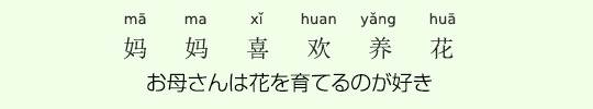 お母さんは花を育てるのが好き お母さんは花を育てるのが好き