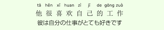 彼は自分の仕事がとても好きです 彼は自分の仕事がとても好きです