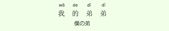 僕の弟 僕の弟