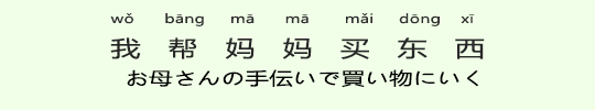 お母さんの手伝いで買い物にいく お母さんの手伝いで買い物にいく