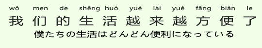 僕たちの生活はどんどん便利になっている 僕たちの生活はどんどん便利になっている