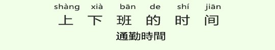 通勤時間 通勤時間
