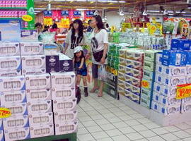 中国の新型インフルエンザ対策。牛乳が売り切れ！
