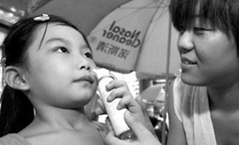 上海市気象局が発表した「鼻洗浄指数」が論争を引き起こす