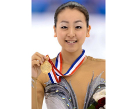 浅田真央、フィギュアスケートグランプリシリーズ中国大会で優勝