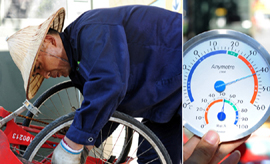 中国の多くの地域で高温に。杭州は４０．４度で史上記録更