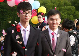 台北市が合同結婚式を開催　初めて同性カップルの参加を認める