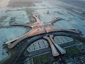 ２５日、「北京大興国際空港」が開港