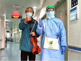 武漢では１００歳以上の新型肺炎患者７名が退院