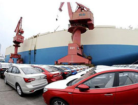 中国は世界第３位の自動車輸出国に