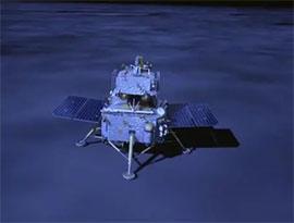 中国の無人探索器「嫦娥6号」、月の裏側への着陸に成功