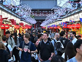 7月の訪日外国人数、中国がコロナ後初のトップに