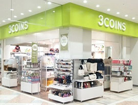 日本雑貨ブランド「3COINS」が香港にオープン、全店価格は日本と同じ、約３３０円～