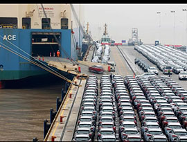 メキシコ、中国自動車輸出の最大の目的国に